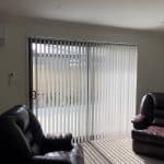 90mm Corded Vertical Blinds Right Stack Chainless Sorell