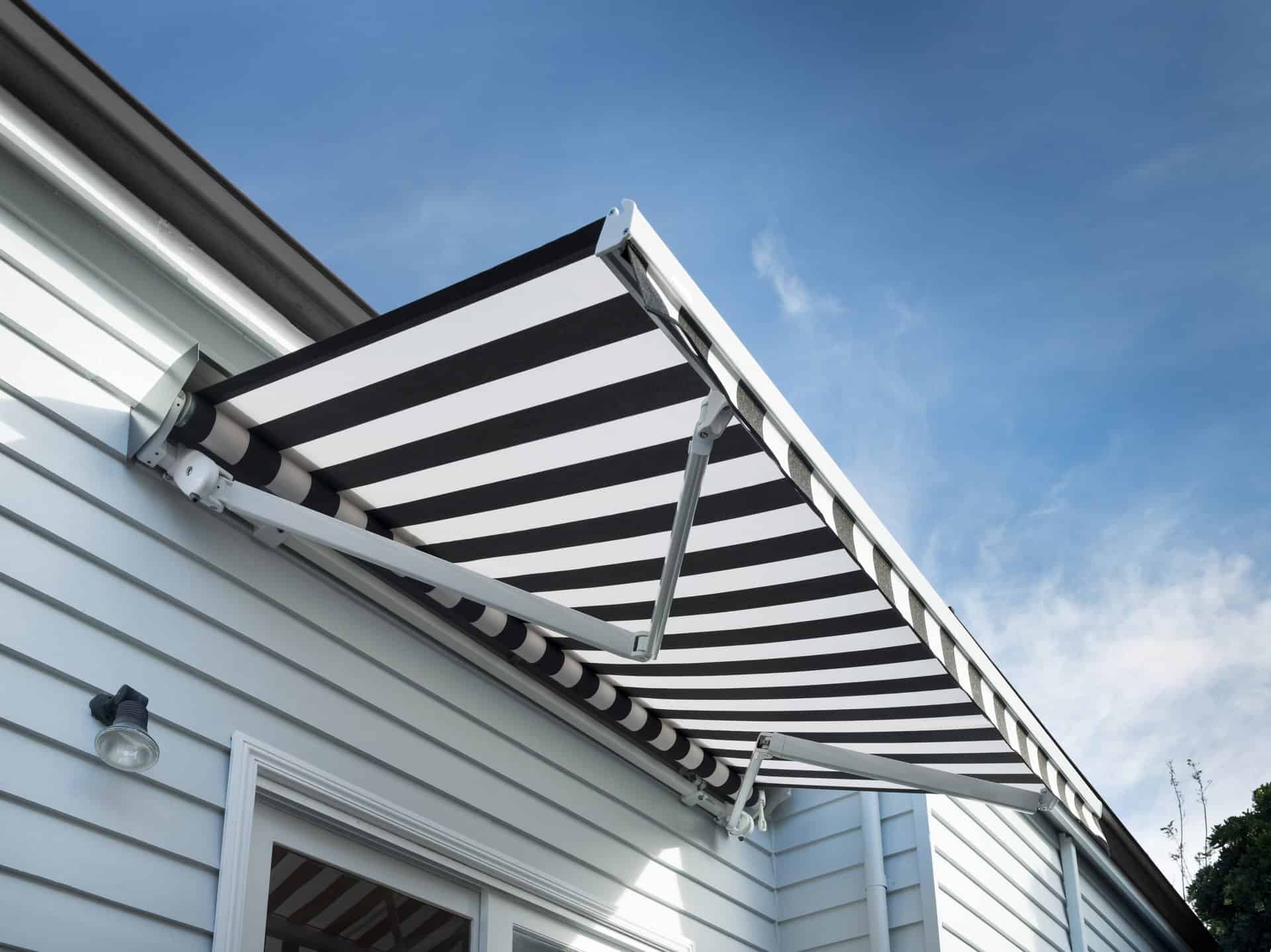 siena folding arm awnings installed